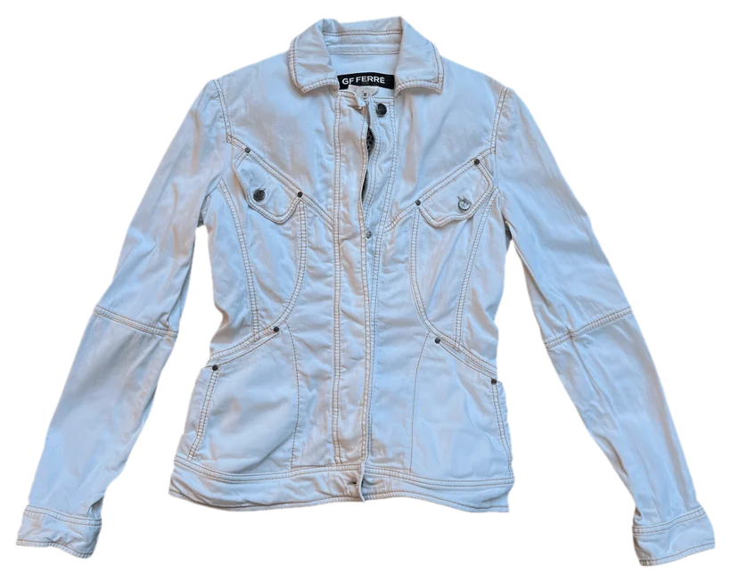 Veste blanche Gianfranco Ferré