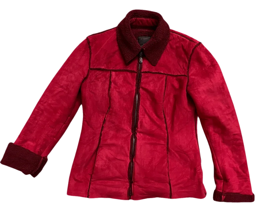 Veste TradeMark GAS rouge doublée polaire